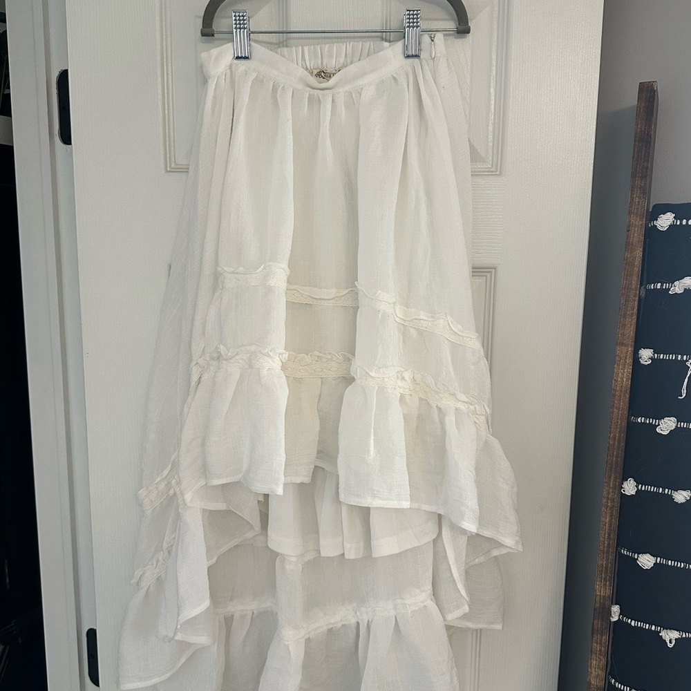 Hi-low skirt for photos/spring concert